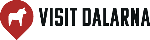 Visit Dalarna logotyp med modern och inbjudande typografi